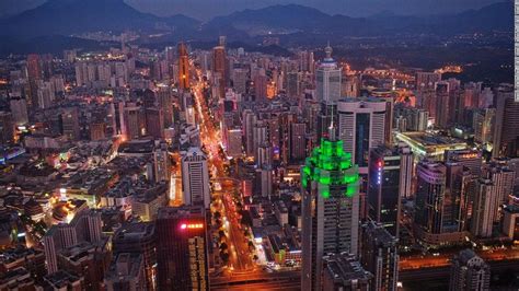 megacities china.